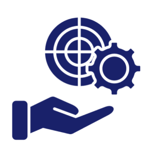Technology and precision concept illustration